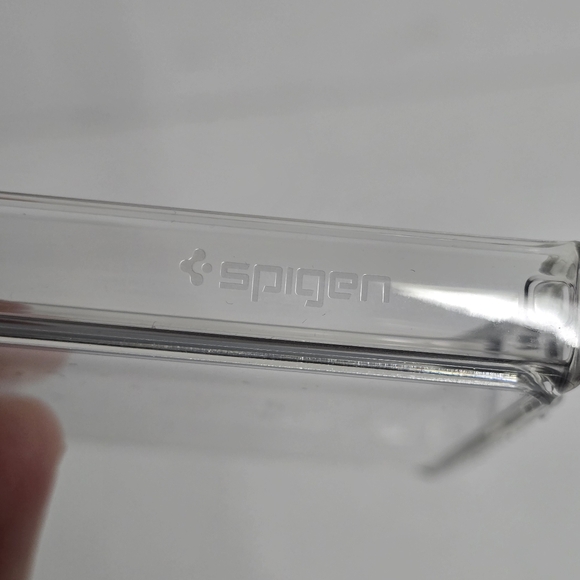 Spigen Samsung Galaxy Ultra 24 phone case clear with pop socket - Picture 4 of 12